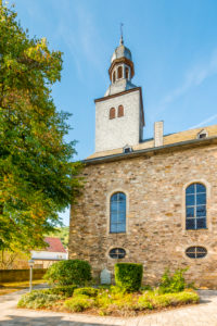 Evangelical parish church in Simmertal, on the middle Nahe, Bad Kreuznach district, Evangelical parish church in Simmertal, on the middle Nahe, Bad Kreuznach district,